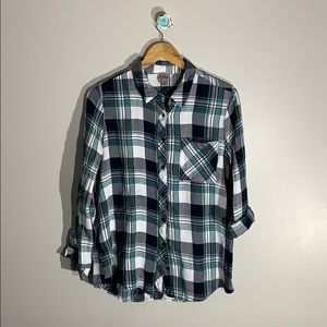 Plaid Button Down